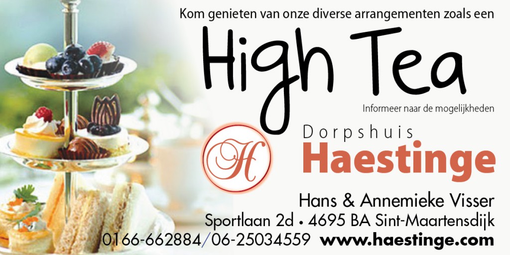 High Tea in Haestinge, maar ook high wine en beer